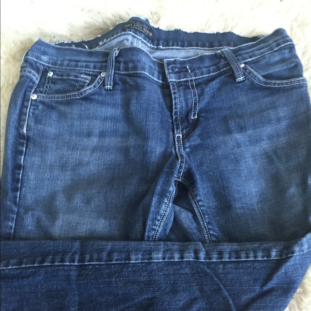 Dry Aged Denim Woman’s straight cut jeans